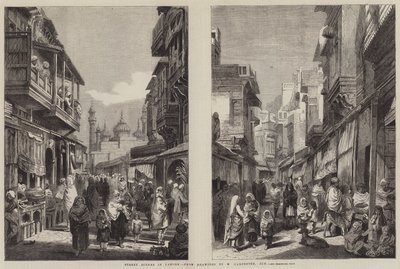 Straßenszenen in Lahore von William Carpenter